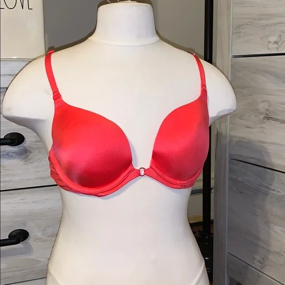 Limited edition NWT Victoria’s Secret Very Sexy Plunge Bra - 34B - bright red - Picture 3 of 5